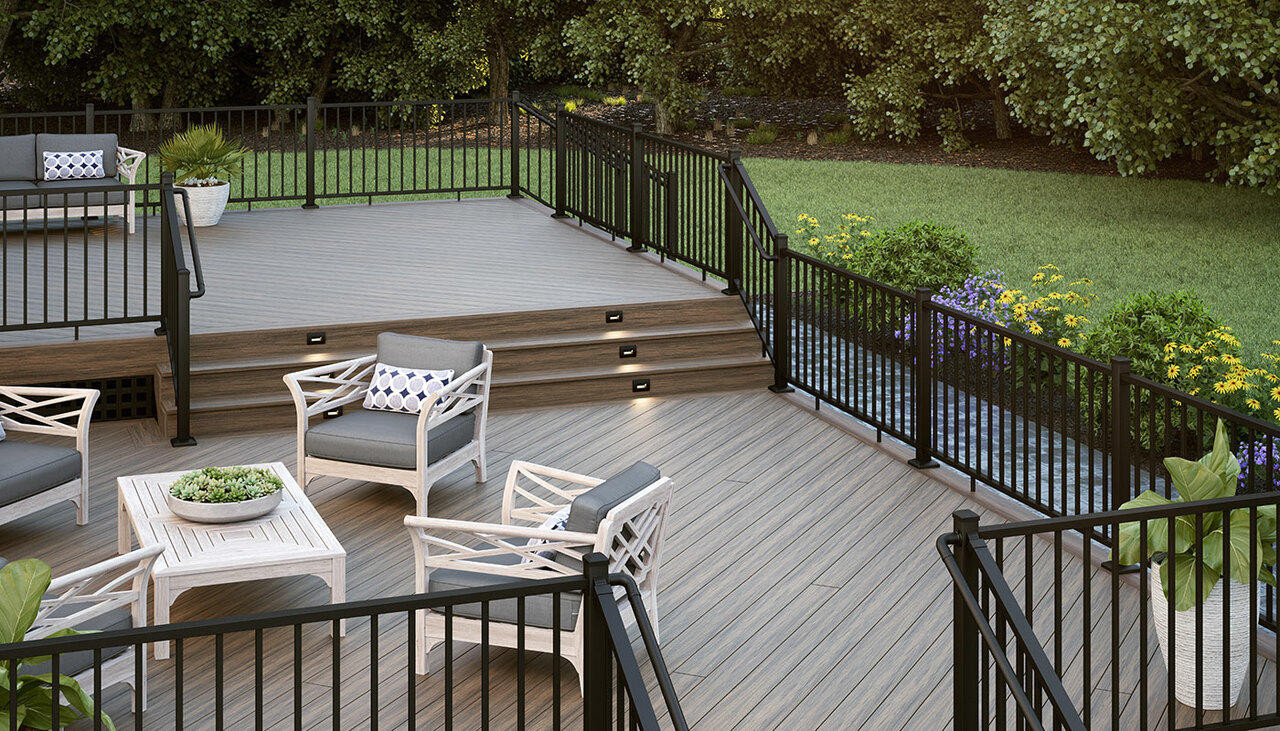 Deckorators 90 degree Inside Outside Corner for Secondary Handrail by Deckorators